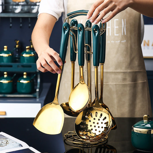 7 PCS Stainless Steel Silicone